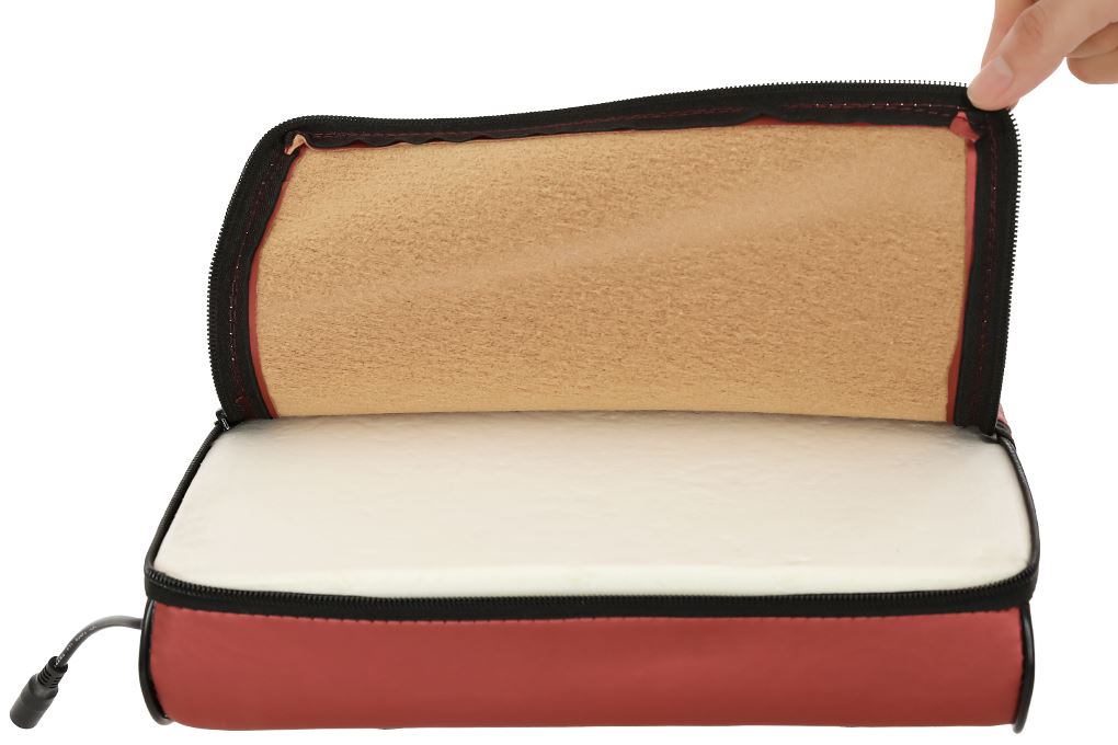 Gối massage Bomidi MP1 - Đen Đỏ Màu Đen - Đỏ