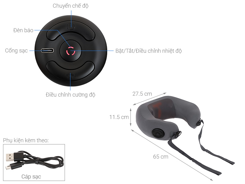 Máy massage cổ Philips PPM3308