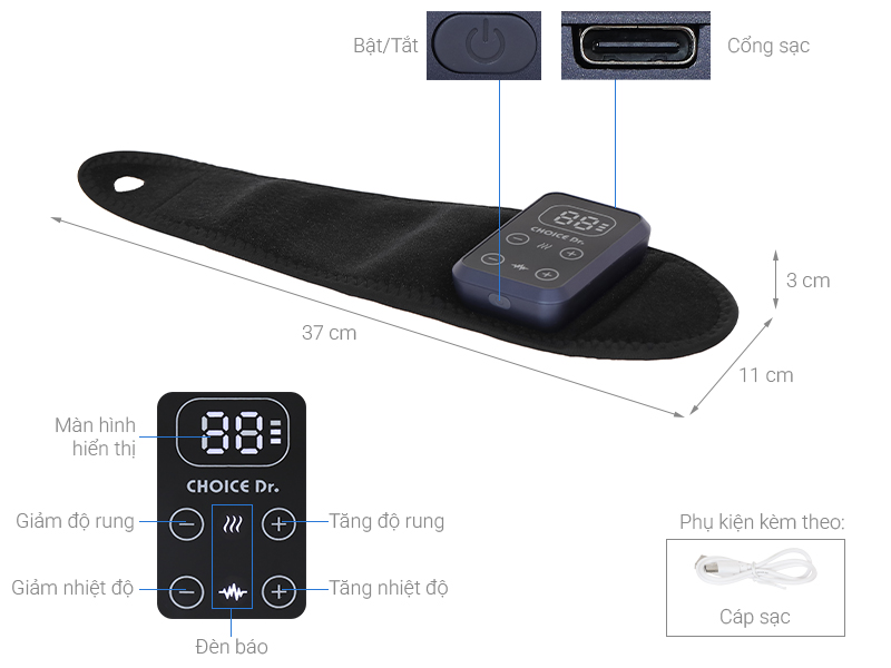 Máy massage tay Choice Dr DC-003