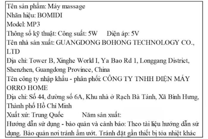 Máy massage cổ Bomidi MP3 Màu Xám xanh
