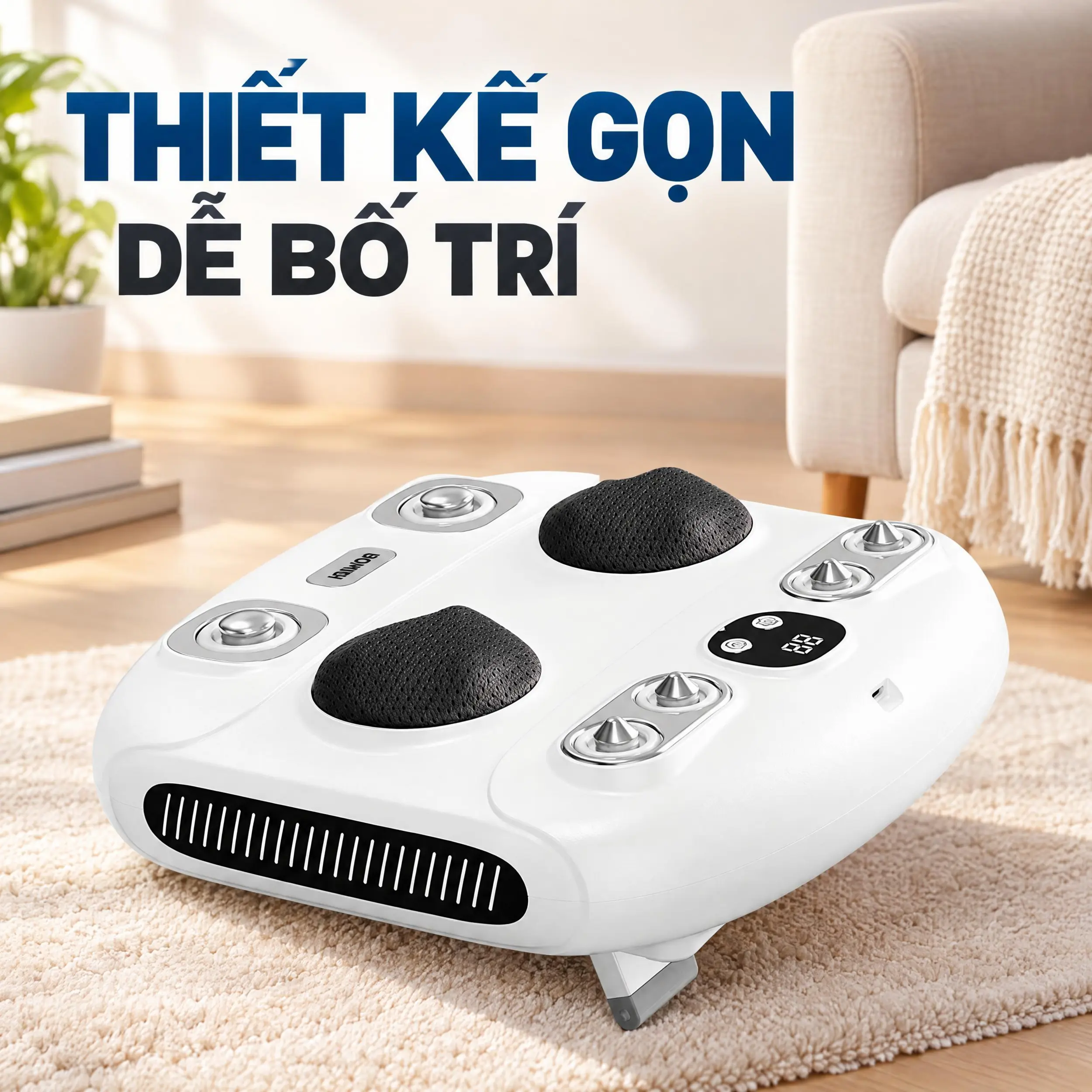 Máy massage chân Bomidi FM6 Màu Trắng