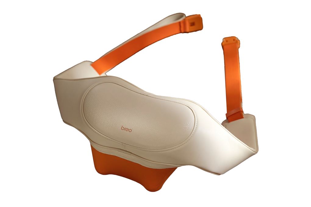 Máy massage cổ vai gáy Breo N6 Mini Màu Trắng - Cam