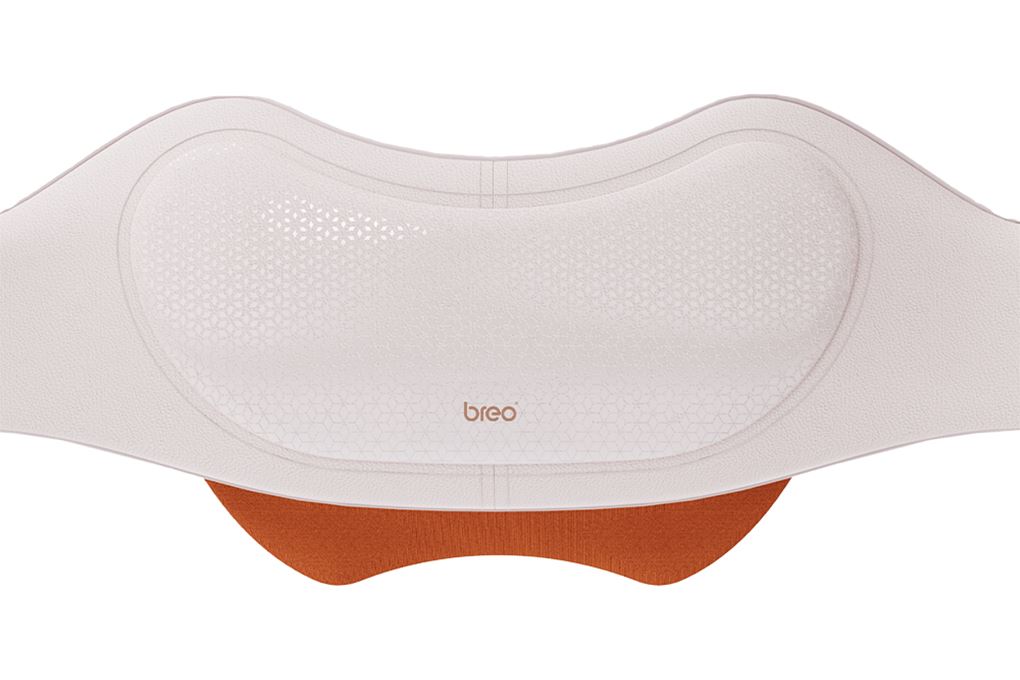 Máy massage cổ vai gáy Breo N6 Mini Màu Trắng - Cam
