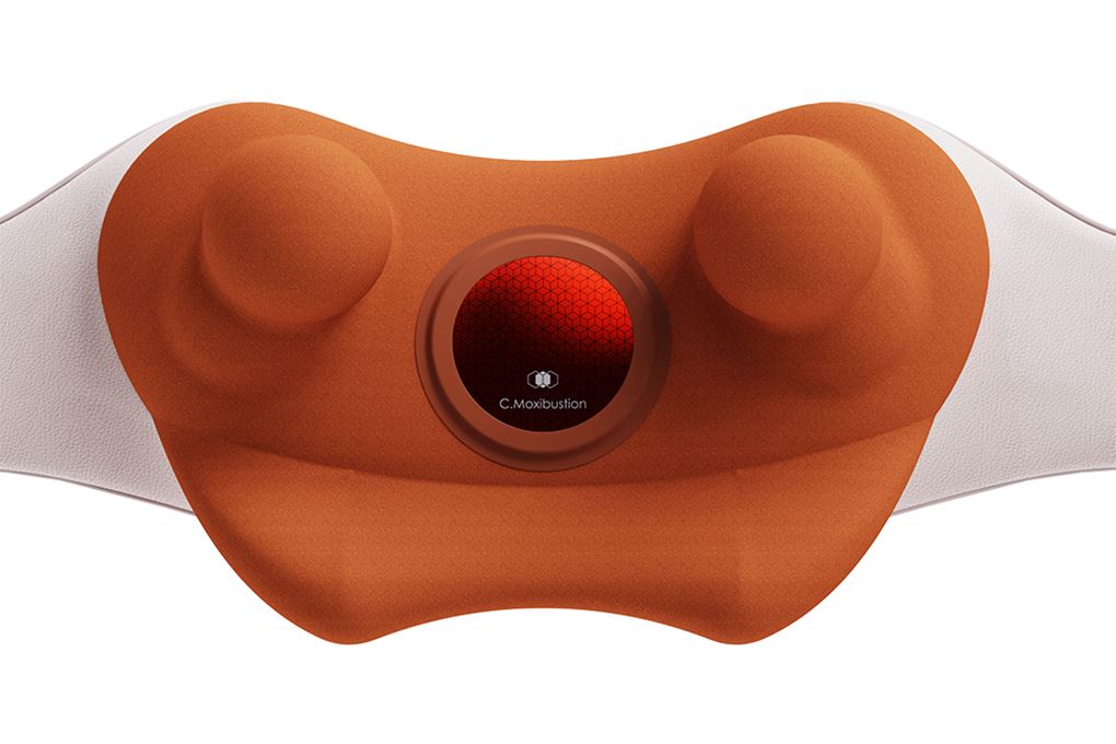 Máy massage cổ vai gáy Breo N6 Mini Màu Trắng - Cam