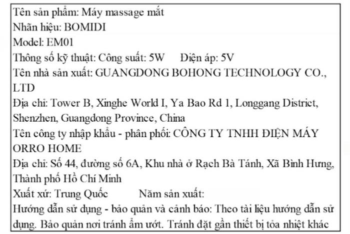 Máy massage mắt Bomidi EM01 Màu Xanh