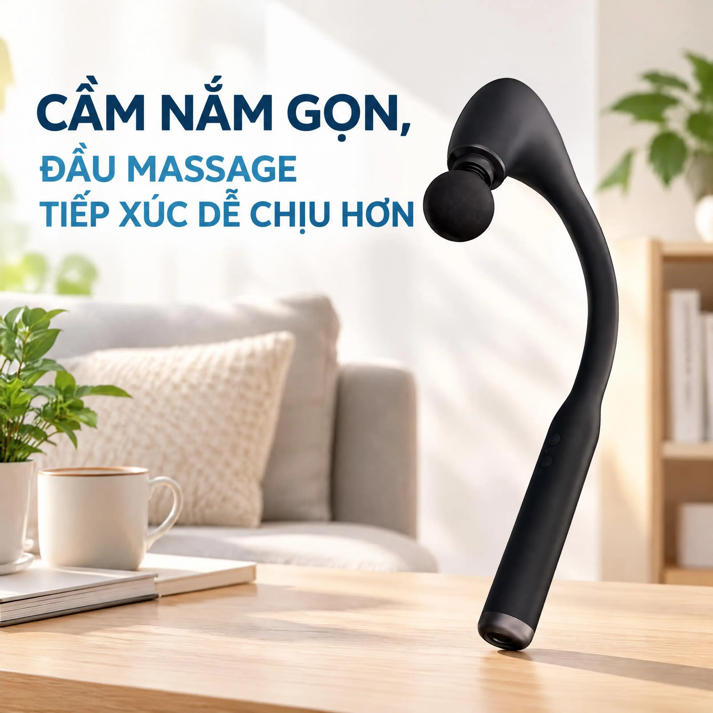 Gậy massage Philips PPM7331 Màu Xanh Đậm