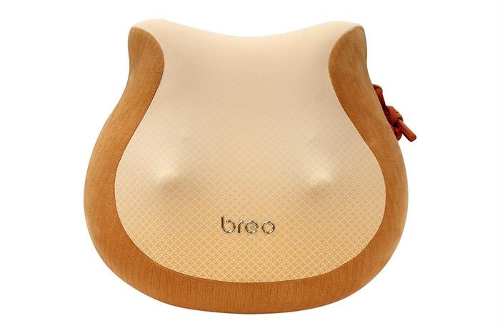 Gối massage Breo Back 2F Màu Cam