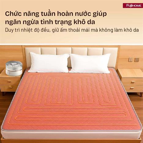 Chăn điện sưởi ấm Fujihome HB1820M Màu Xám