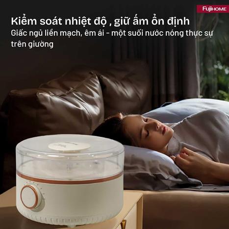 Chăn điện sưởi ấm Fujihome HB1820M Màu Xám