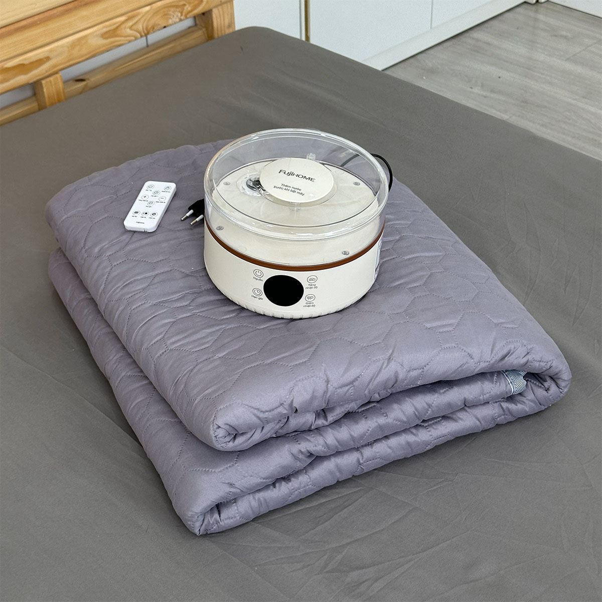 Chăn điện sưởi ấm FUJIHOME HB1820E Màu Xám