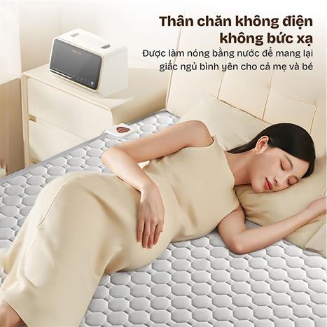 Chăn điện sưởi ấm FUJIHOME HB1820PRO Màu Xám