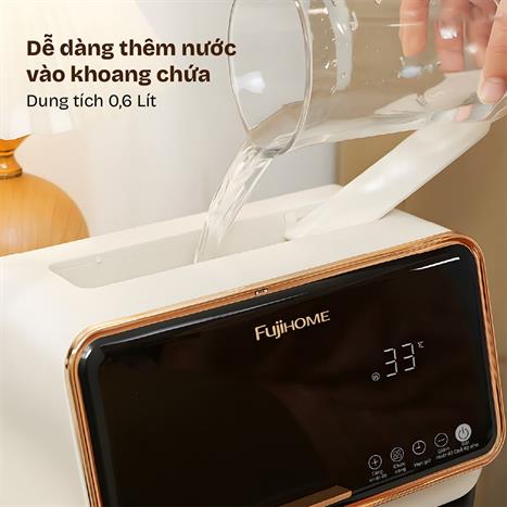 Chăn điện sưởi ấm FUJIHOME HB1820PRO Màu Xám