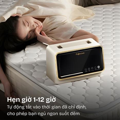 Chăn điện sưởi ấm FUJIHOME HB1820PRO Màu Xám