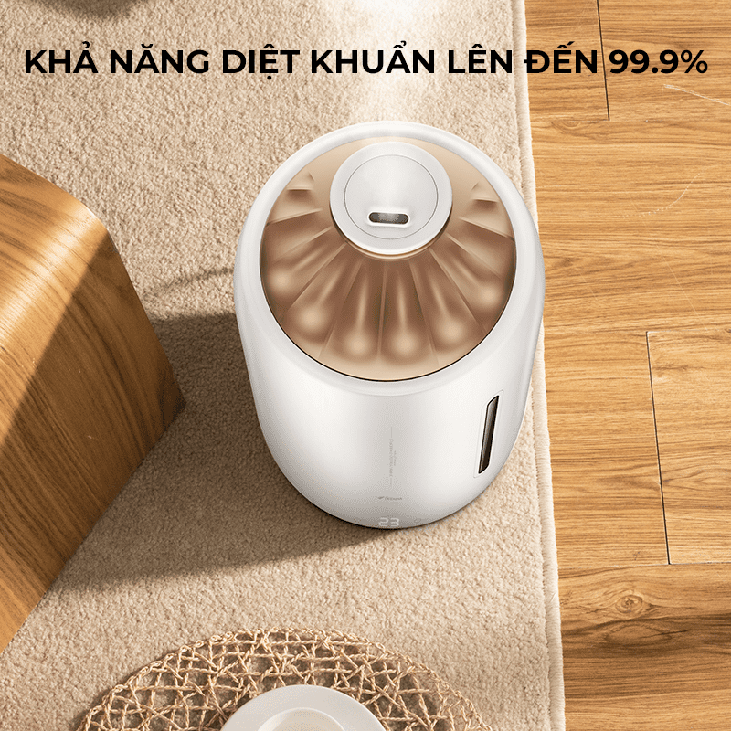 Máy tạo độ ẩm Deerma F600 Màu Trắng