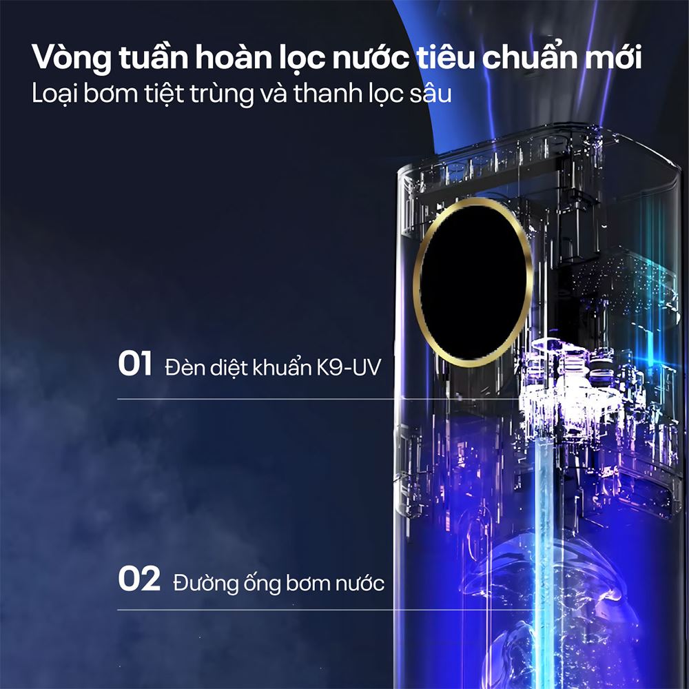 Máy tạo ẩm khuếch tán tinh dầu FUJIHOME HM09UV1 - 16