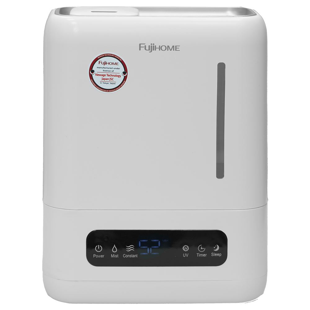 Máy tạo ẩm khuếch tán tinh dầu FUJIHOME HM04EUV Màu Trắng