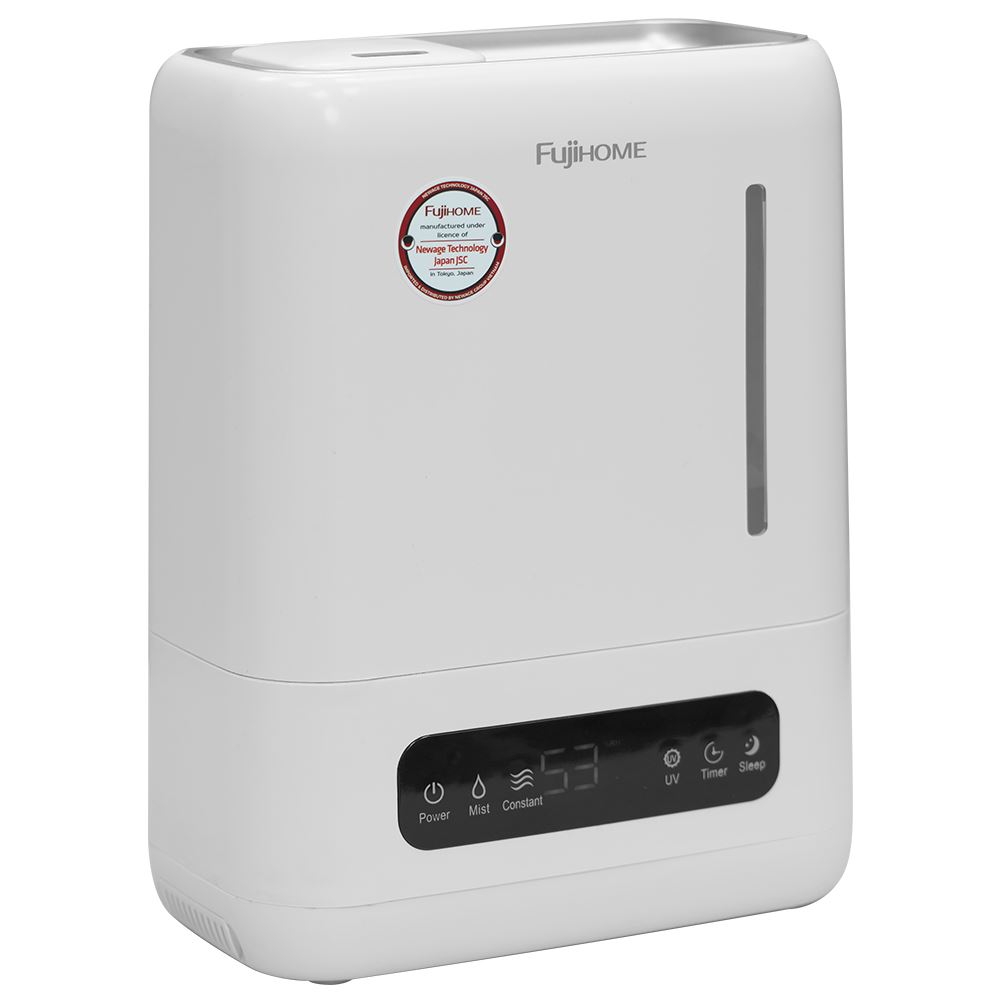 Máy tạo ẩm khuếch tán tinh dầu FUJIHOME HM04EUV Màu Trắng