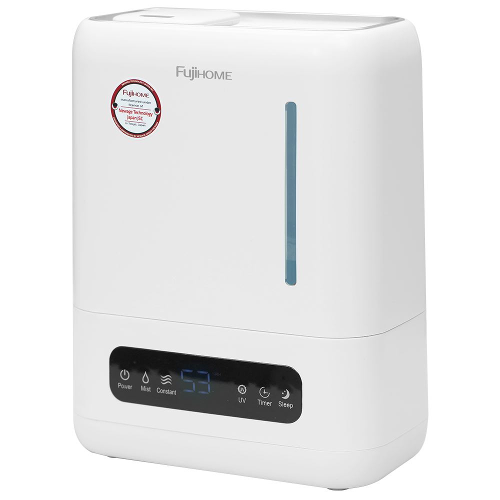 Máy tạo ẩm khuếch tán tinh dầu FUJIHOME HM04EUV Màu Trắng
