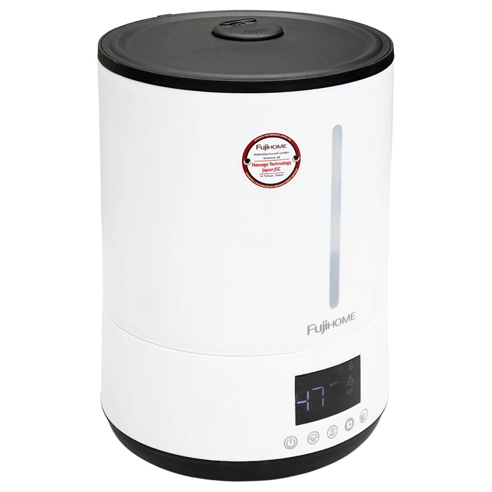 Máy tạo ẩm khuếch tán tinh dầu FUJIHOME HM06E Màu Trắng