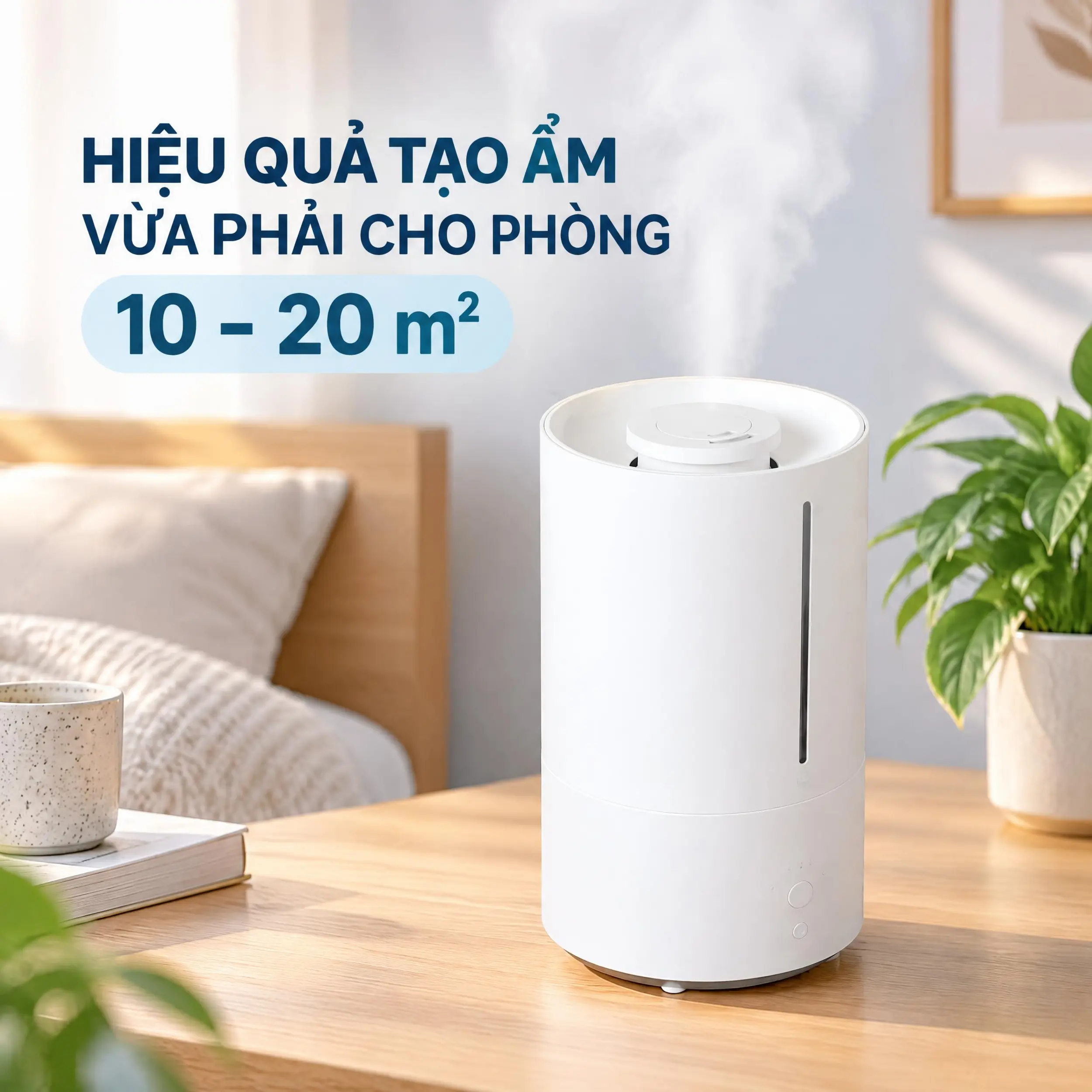 Máy tạo ẩm Xiaomi Smart Humidifier 2 EU (BHR6026EU) Màu Trắng