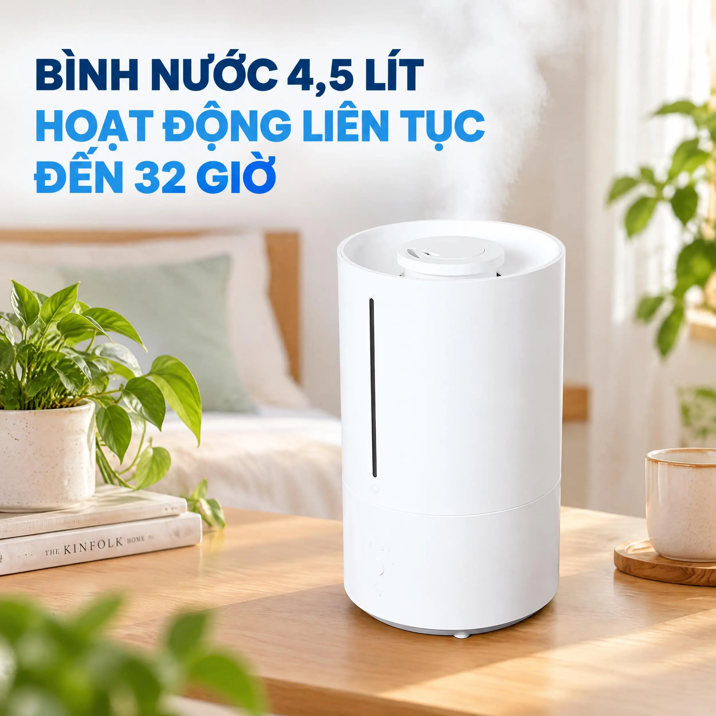 Máy tạo ẩm Xiaomi Smart Humidifier 2 EU (BHR6026EU) Màu Trắng