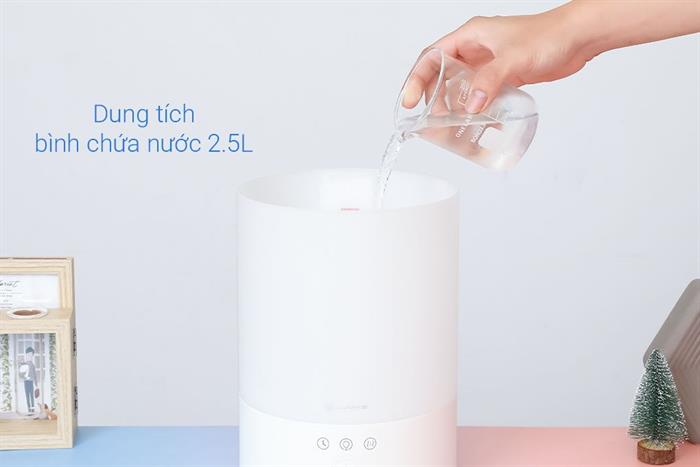 Máy tạo độ ẩm LUMIAS HUL-24W Màu Trắng
