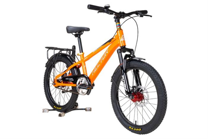 Xe đạp trẻ em nam Hector Ares 2B 20 inch Cam Đen Màu Cam