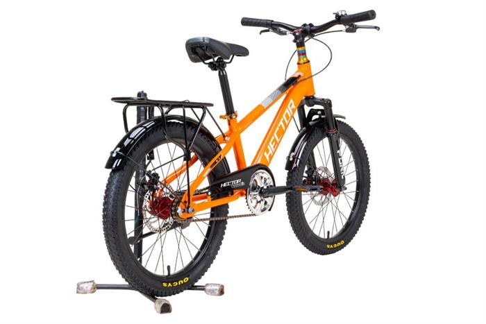 Xe đạp trẻ em nam Hector Ares 2B 20 inch Cam Đen Màu Cam