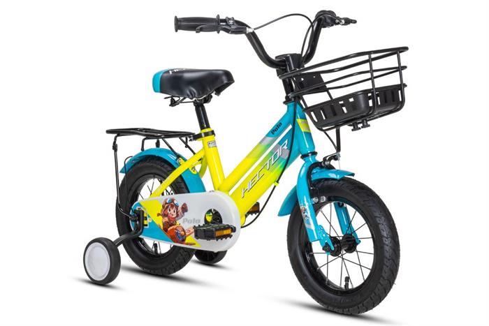 Xe đạp trẻ em nam Hector Polo 12 inch Xanh Màu Xanh nhạt