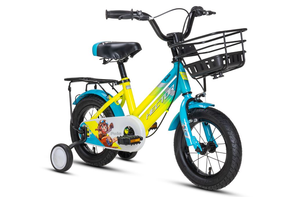 Xe đạp trẻ em nam Hector Polo 12 inch Xanh Màu Xanh nhạt