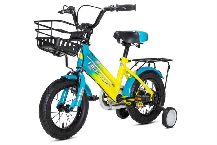 Xe đạp trẻ em nam Hector Polo 12 inch Xanh Màu Xanh nhạt