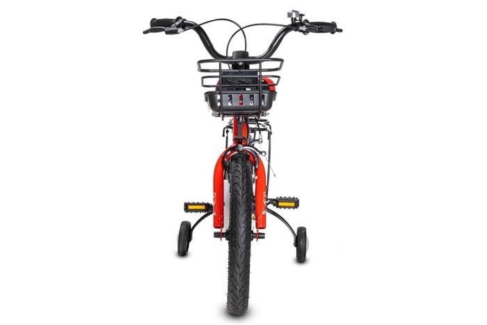 Xe đạp trẻ em nam Hector Polo 12 inch Đỏ Xám Màu Đỏ