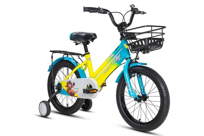 Xe đạp trẻ em nam Hector Polo 16 inch Xanh Màu Xanh nhạt