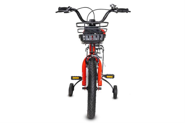 Xe đạp trẻ em nam Hector Polo 16 inch Đỏ Xám Màu Đỏ