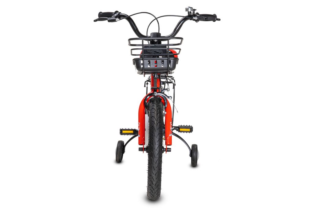 Xe đạp trẻ em nam Hector Polo 16 inch Đỏ Xám Màu Đỏ