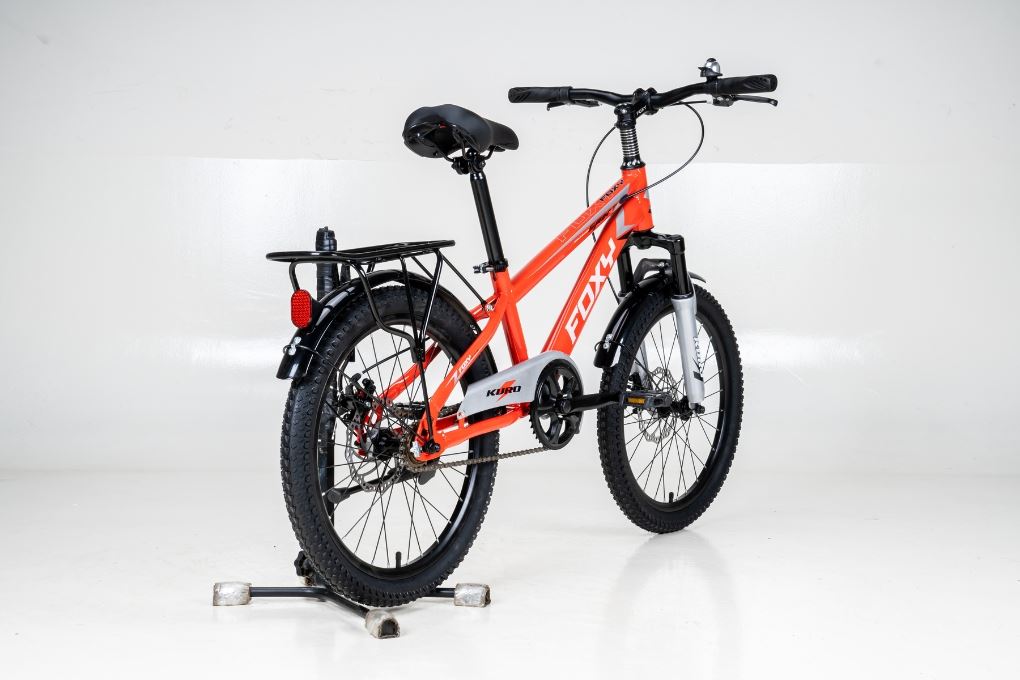 Xe đạp trẻ em nam Foxy Kuro 2B 20 inch Đỏ Xám Màu Đỏ