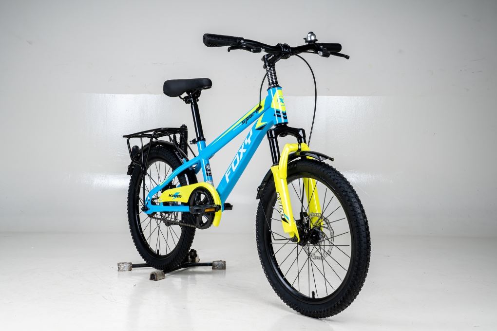 Xe đạp trẻ em nam Foxy Kuro 2B 20 inch Xanh Màu Xanh nhạt