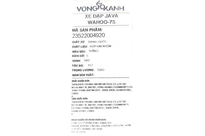 Xe đạp thể thao Java WAHOO-7S 700C - Trắng Màu Trắng