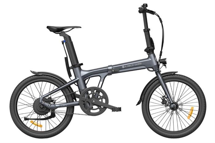 Xe đạp trợ lực điện ADO gấp gọn A20 Air V2 Xám Màu Xám
