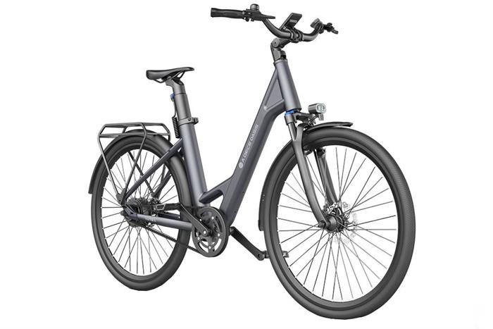 Xe đạp trợ lực điện ADO A28 Lite Xám Màu Xám