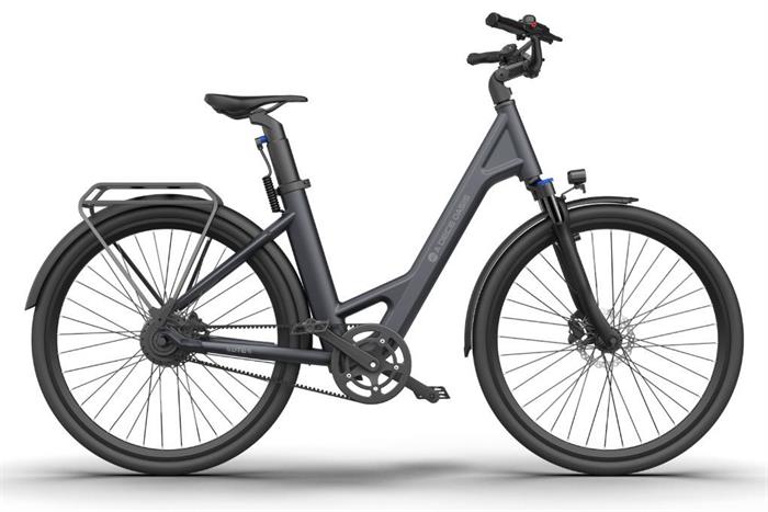 Xe đạp trợ lực điện ADO A28 Lite Xám Màu Xám