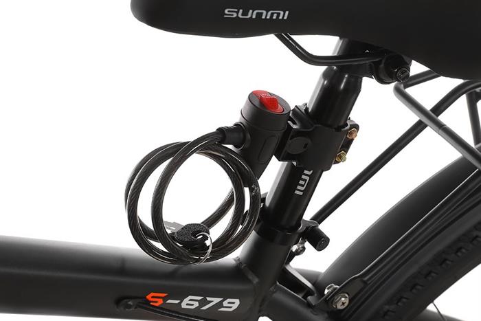 Xe đạp địa hình Sunmi S-679 26 inch - Xám Màu Xám
