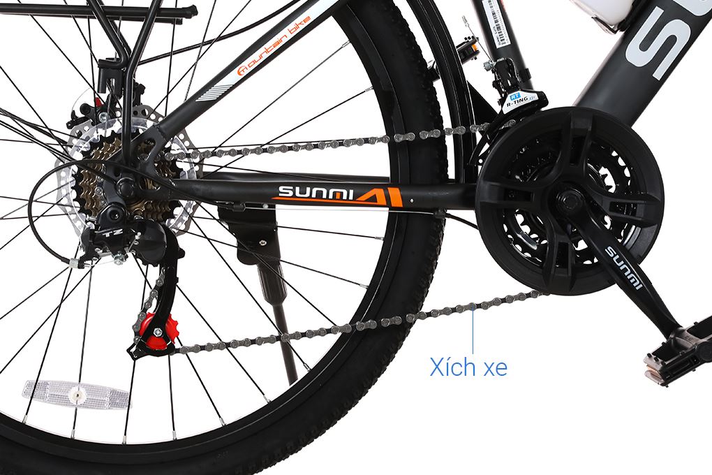 Xe đạp địa hình Sunmi S-679 26 inch - Xám Màu Xám