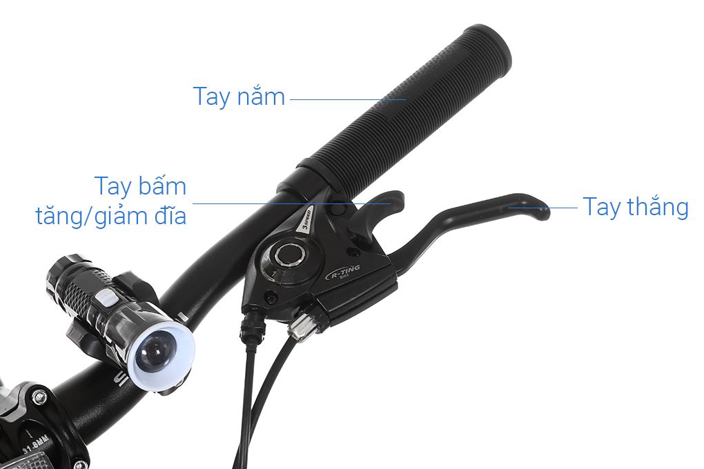 Xe đạp địa hình Sunmi S-679 26 inch - Xám Màu Xám
