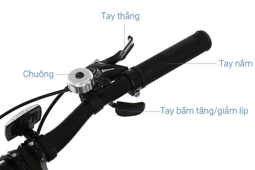Xe đạp địa hình Sunmi S-679 26 inch - Xám Màu Xám