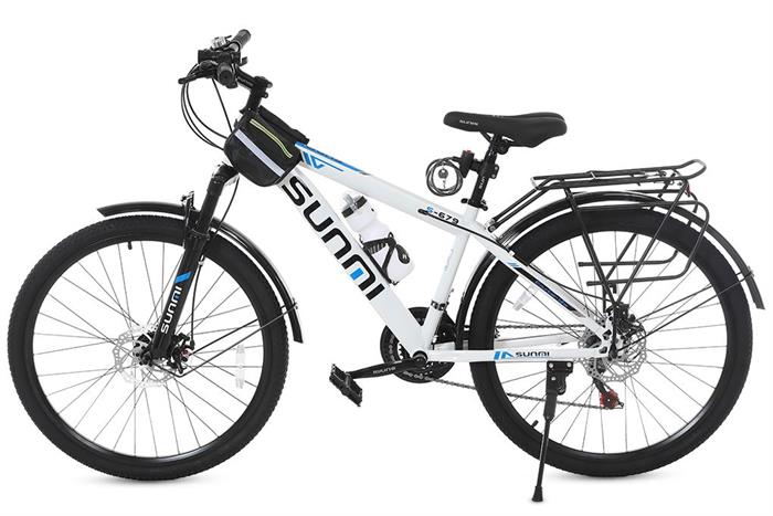 Xe đạp địa hình Sunmi S-679 26 inch - Trắng Màu Trắng