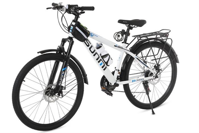Xe đạp địa hình Sunmi S-679 26 inch - Trắng Màu Trắng