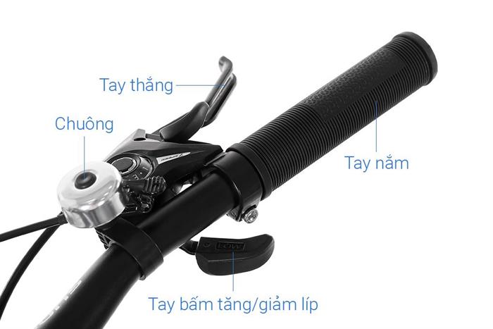 Xe đạp địa hình Sunmi S-679 26 inch - Trắng Màu Trắng