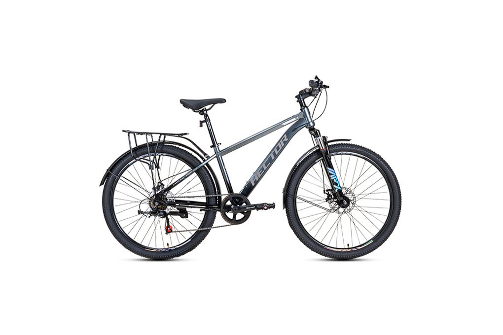 Xe Đạp Địa Hình Hector STRONG 2B 26 inch Xám Màu Xám