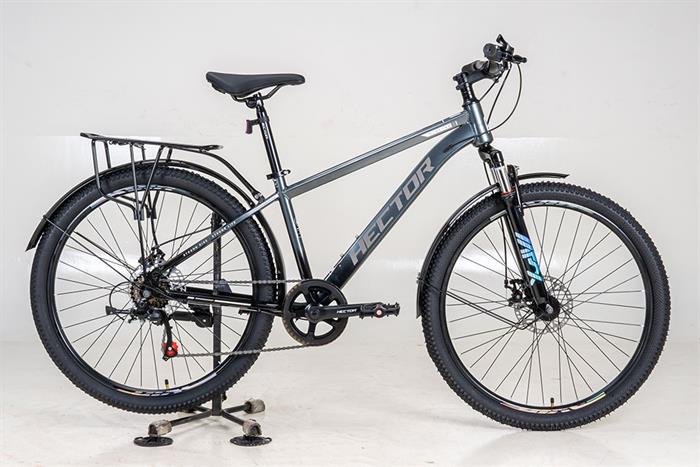 Xe Đạp Địa Hình Hector STRONG 2B 26 inch Xám Màu Xám